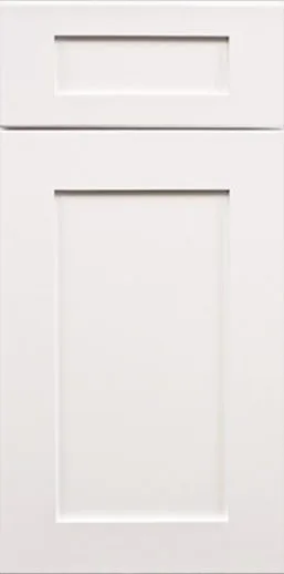 Ice White Shaker cabinet door